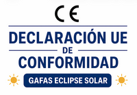 Declaración de conformidad gafas eclipse Declaración de conformidad gafas eclipse
