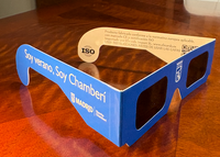 Gafas de observación de eclipse solar personalizadas