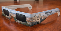 gafas para Madrid personalizadas para ver el eclipse solar gafas para Madrid personalizadas para ver el eclipse solar